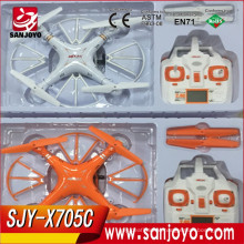 NEW RC DRONE WITH FPV CAMERA/HEADLESS MODEL REAL-TIME UAV DESIGN AUTOPILOT/2.4G 4CH 6AIXES RC DRONES FOR SALE SJY-MJX-X705C